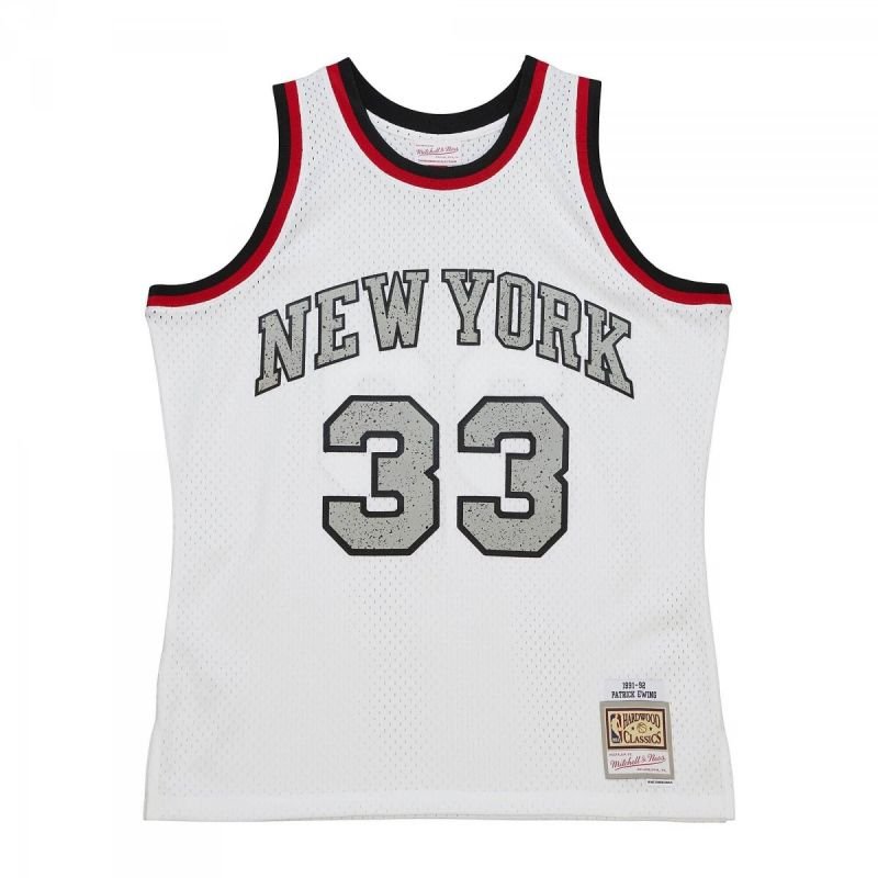 lupin-wear-ca-mitchell-ness-nba-cracked-cement-swingman-jersey-knicks-1991-patrick-ewing-m-tfsm5934-nyk91pewwhit-1022840 Mitchell Ness NBA Cracked Cement Swingman Jersey Knicks 1991 Patrick Ewing M TFSM5934-NYK91PEWWHIT - Image 1