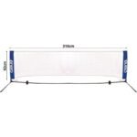 NET WITH ENERO POSTS 310X73CM 2IN1 FOR TENNIS, FOOT VOLLEY - Image 6
