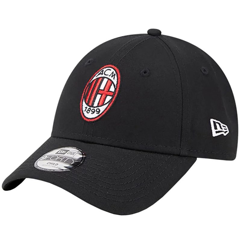 lupin-wear-ca-new-era-9forty-kids-core-ac-milan-cap-60363584-black-youth-2012273 New Era 9FORTY Kids Core AC Milan Cap 60363584 Black YOUTH - Image 1