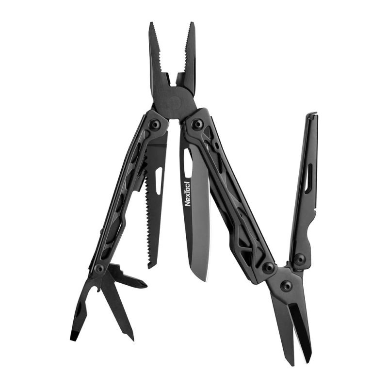 lupin-wear-ca-nextool-black-knight-11in1-multitool-belt-pouch-1801709 NexTool Black Knight 11in1 multitool + belt pouch - Image 1