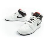Nike Air Jordan 1 womens high-top sports shoes fashionable sneakers white black - Image 8