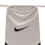 Nike Brasilia Shoe Bag Light Gray/Black IB4409 072 - Image 4