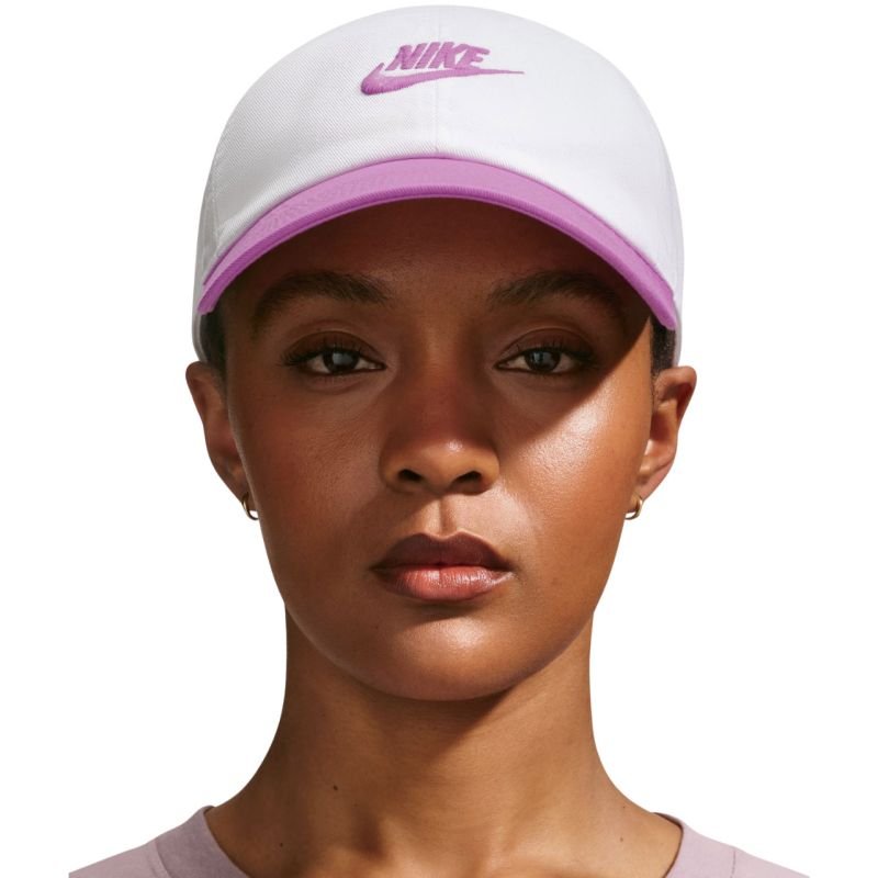 lupin-wear-ca-nike-club-cap-white-and-pink-fb5368-103-2919999 Nike Club Cap White and Pink FB5368 103 - Image 1