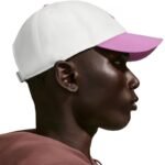 Nike Club Cap White and Pink FB5368 103 - Image 6