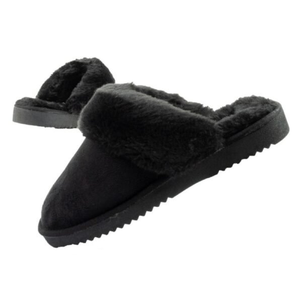 Oneill Pomnio womens slippers, insulated slip-on slippers, fashionable, warm, black