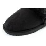 Oneill Pomnio womens slippers, insulated slip-on slippers, fashionable, warm, black - Image 6