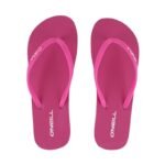 ONeill Profile Small Logo Womens Slides Pink 90261028 06R - Image 4