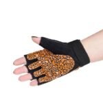 Orange/Gray W HMS RST03 rS Gym Gloves - Image 4