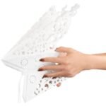 PAPER DECORATION SNOWFLAKE DIAMETER 64 CM WHITE DELUXE - Image 4
