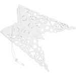 PAPER DECORATION SNOWFLAKE DIAMETER 64 CM WHITE DELUXE - Image 5