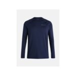 Peak Performance M Spirit Crew Thermal Shirt Blue