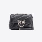 Pinko LOVE PUFF MINI CL 100039 A0F2 leather handbag black (100039 A0F2 Z99O)