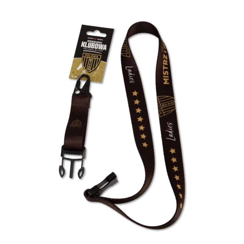 lupin-wear-ca-polonia-bytom-premium-lanyard-srebbsp-smycz-1529713 Polonia Bytom Premium Lanyard SREBBSP-SMYCZ - Image 1