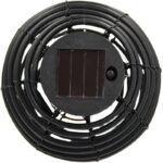 PROGARDEN BLACK RATTAN SOLAR BALL LAMP - Image 5