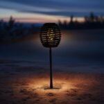 PROGARDEN BLACK RATTAN SOLAR BALL LAMP - Image 7