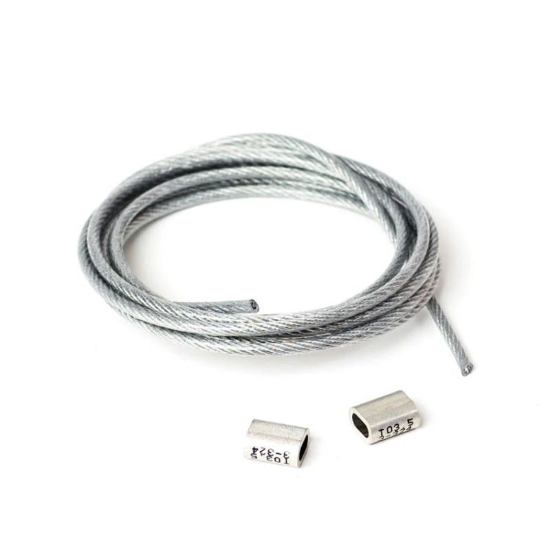 lupin-wear-ca-prosharp-steel-cable-with-clamps-1342390 Prosharp steel cable with clamps - Image 1