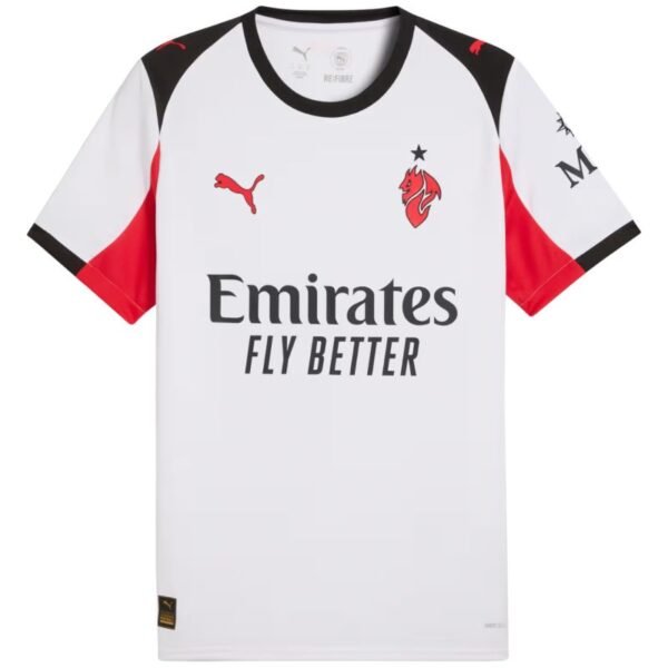 Puma AC Milan Away Jersey Replica Mens T-Shirt White 779971 02