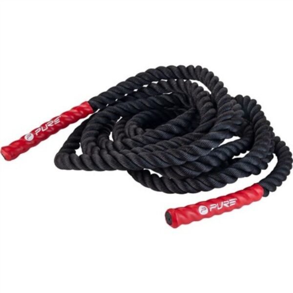 Pure2Improve Battle Rope 12m Black/Red