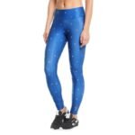 REEBOK LTHS womens leggings blue