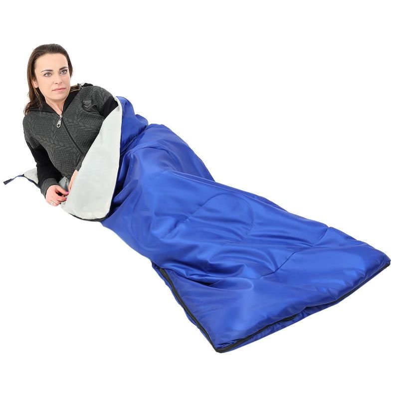 lupin-wear-ca-rest-tourist-sleeping-bag-170x70cm-blue-enero-camp-1840111 REST TOURIST SLEEPING BAG 170X70CM BLUE ENERO CAMP - Image 1