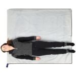 REST TOURIST SLEEPING BAG 170X70CM BLUE ENERO CAMP - Image 5