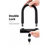 Rockbros bike lock RKS610-BK black - Image 2