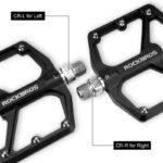 Rockbros black platform bike pedals - Image 5