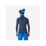 Rossignol Classique 1/2 Zip Navy T-Shirt - Image 2
