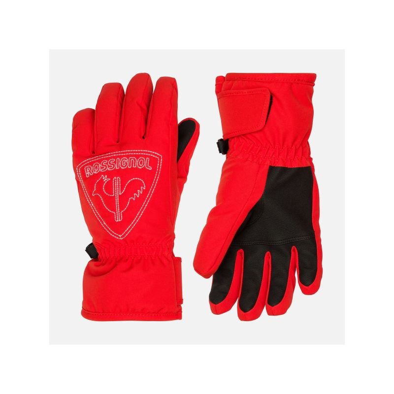 lupin-wear-ca-rossignol-jr-rooster-g-gloves-red-1751666 Rossignol Jr Rooster G Gloves Red - Image 1