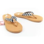 Roxy Porto womens flip-flops, fashionable and comfortable for the beach