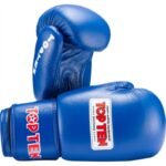 RTT-COMPETITION Leather Boxing Gloves 10oz (WORLD BOXING APPROVED) - Image 2