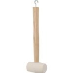 RUBBER CAMPING HAMMER WITH WOODEN HANDLE - Image 3