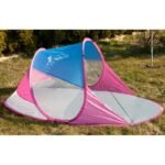 SELF-EXPLODING BEACH SCREEN TENT BLUE AND PINK - Image 4