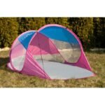 SELF-EXPLODING BEACH SCREEN TENT BLUE AND PINK - Image 6