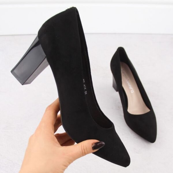 Sergio Leone W PB403 SK429B Block Heel Pumps