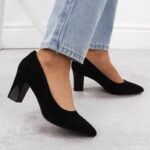 Sergio Leone W PB403 SK429B Block Heel Pumps - Image 3