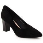 Sergio Leone W PB403 SK429B Block Heel Pumps - Image 7