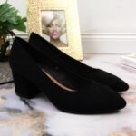Sergio Leone W SK358A black high heel pumps - Image 4