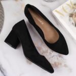 Sergio Leone W SK358A black high heel pumps - Image 5