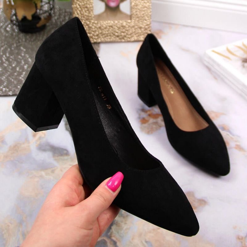 lupin-wear-ca-sergio-leone-w-sk358a-black-high-heel-pumps-795260 Sergio Leone W SK358A black high heel pumps - Image 1
