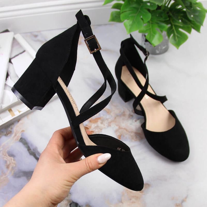 lupin-wear-ca-sergio-leone-w-sk365a-black-strappy-sandals-804893 Sergio Leone W SK365A black strappy sandals - Image 1