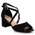 Sergio Leone W SK367A black block heel sandals - Image 4
