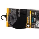 Skechers 3pk Mens Work Qtr Socks S115423-BLK Black 41-46 - Image 2