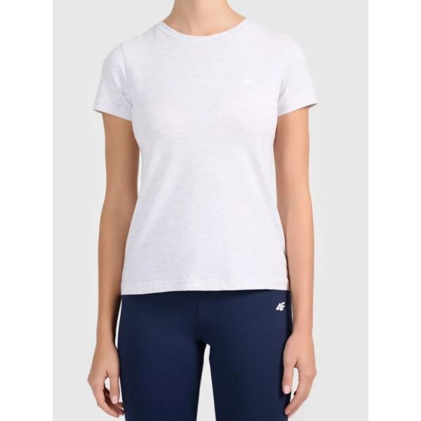 Slim T-shirt from the basic womens collection 4F 4FWMM00TTSHF3306-27M