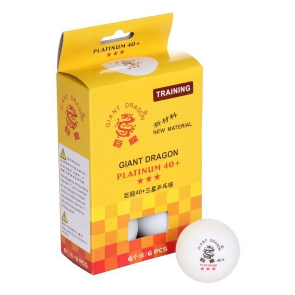 Smj Giant Dragon Platinum Star*** Table Tennis Ball Set 6 pcs 8333
