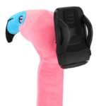 Spokey SERPENTE 941254 flamingo travel headrest with smartphone holder - Image 2