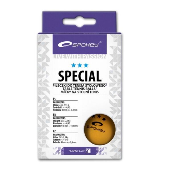 Spokey Special ping pong balls 6 pcs 81877