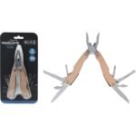 SURVIVAL TOURIST KIT 16-IN-1 COMBINATION PLIERS WOODEN