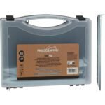 TENT PEGS 23CM SET OF 20 METAL IN REDCLIFFS CASE - Image 4
