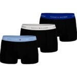 Tommy Hilfiger 3-Pack Mens Boxer Briefs Black Cotton Comfortable - Image 2